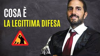 Cosa è la LEGITTIMA DIFESA [upl. by Anovahs518]