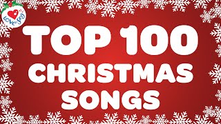 100 BEST Christmas Songs EVER Made with Lyrics [upl. by Austina]