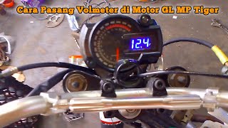 Cara Memasang Volmeter di Motor GL MP Tiger dan motor Lain [upl. by Warila]