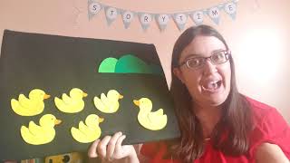 Preschool Storytime  Five Little Ducks with Annamarie [upl. by Ammamaria484]