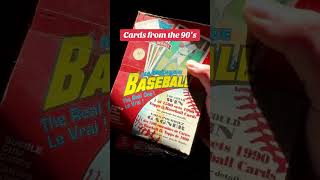 SEALED Vintage Topps Baseball Cards collection topps cards [upl. by Nosnevets761]