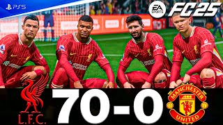 FC 25  MESSI RONALDO MBAPPE NEYMAR ALL STARS  LIVERPOOL 700 MAN UNITED  EA FC 25 [upl. by Mines]