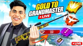 🔴Live Awm King Is Back😡24 Hour Top 1 Push🔥  Garena Free Fire Max [upl. by Nohpets]