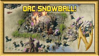 SpellForce 3 Unstoppable Orc Snowball [upl. by Lanza658]