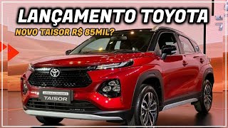 TOYOTA TAISOR SERA MELHOR QUE YARIS CROSS NO BRASIL [upl. by Edina]