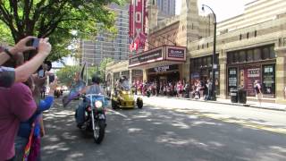 dykes on bikes leading Pride Parade in Atlanta 14 [upl. by Renfred]