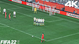 FIFA 22 PS5  Free Kick Compilation 3 4K [upl. by Alysoun]