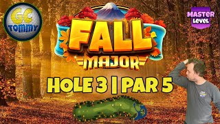 Master QR Hole 3  Par 5 ALBA  Fall Major 2024 Tournament Golf Clash Guide [upl. by Pavyer]