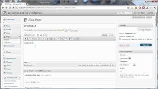 Authorizenet for WordPress Checkout Settings [upl. by Gwendolyn]