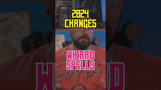 2024 Wizard Changes  Spell List [upl. by Ohl]