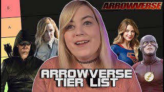 Ranking EVERY Arrowverse Show amp ExtraCrossover 11 Shows 5 Extras amp 7 Crossovers  A DC Tier List [upl. by Ronnoc]