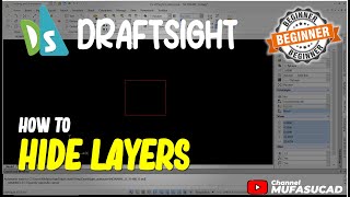 How To Hide Layers In Draftsight [upl. by Greta225]