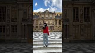 The Palace of Versailles 😱😱😱 traveling paris versailles beautiful travelvlog [upl. by Blithe]