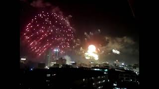 Silvester Feuerwerk in Pattaya [upl. by Einnoj]