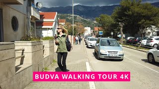 🌞Budva🌴City Center🏖️Montenegro🇲🇪2024📷4K60 [upl. by Allemahs]