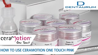 How to use ceraMotion® One Touch Pink [upl. by Llednil621]