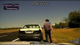 Traffic Stop I40 Mayflower Faulkner County Arkansas State Police Troop A Traffic Series Ep 1028 [upl. by Eirlav]