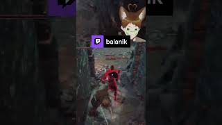 Dishonourable backstab attempt punishment deserved Dark Souls III  balanik on Twitch [upl. by Ixel]