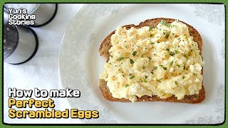 How to Make Perfect Scrambled Eggs  The Best Scrambled Eggs Recipe [upl. by Eartha]