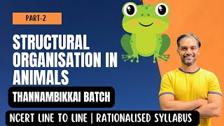 Frog  Structural organisation in Animals  Part 2  TB 2024 [upl. by Leelahk]