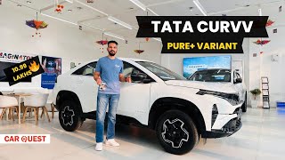 2024 Tata Curvv Pure  amp Pure S Walkaround  Car Quest [upl. by Shabbir382]