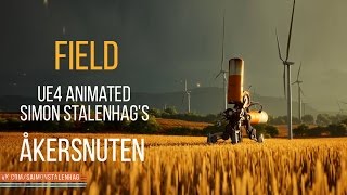 Field  UE4 Simon Stalenhags Åkersnuten FanArt [upl. by Lunseth]