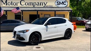 2021 Alfa Romeo Stelvio Ti Sport AWD  Southern Motor Company  Luxury Cars in N Charleston SC [upl. by Ainalem50]