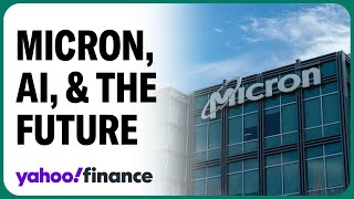 Micron is still trending in the right direction Analyst [upl. by Coit]