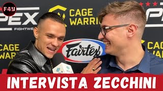 MANOLO ZECCHINI parla del RITORNO in UFC [upl. by Awahsoj]