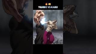 yujiro vs kaku  who is strong baki bakihanma yujirohanma animeedit [upl. by Jamille]