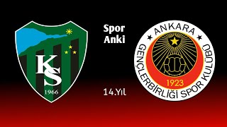 CANLI YAYIN  KOCAELİSPOR  GENÇLERBİRLİĞİ MAÇ SONU [upl. by Nahtanod]