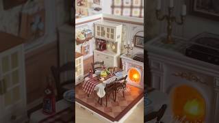 ASMR Organize with me amp Robotime in miniature Cozy amp Cute Dining Room [upl. by Seow]