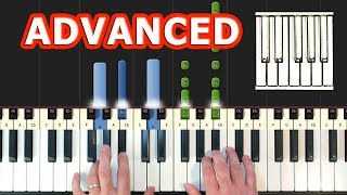 ✅ Ludovico Einaudi  Nuvole Bianche  Piano Tutorial Easy  How To Play Synthesia [upl. by Ennailuj]