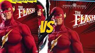 THE FLASH 1990 Complete Series 4K BLURAY VS DVD Comparison from WarnerBrosPictures [upl. by Anerda79]