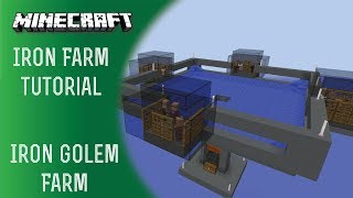 Minecraft Tutorial  1122 Iron Farm Does Not Work in 114 [upl. by Ramad895]