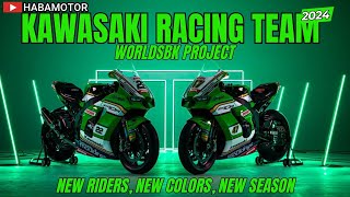 Kawasaki Racing Team Launches 2024 WorldSBK Project [upl. by Haag]