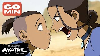 Every FAMILY FIGHT in Avatar The Last Airbender 🥊  60 Minute Compilation  TeamAvatar [upl. by Heddy]