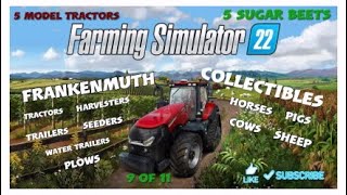 Farming Simulator 22 Frankenmuth Map Collectibles 9 of 11 [upl. by Monney572]