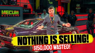 AUCTION DAY  I brought 150000 in Cars to the Mecum Auction and NOTHING IS SELLING [upl. by Aikemit595]