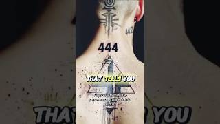 ‼️444‼️IL SIGNIFICATO DEL TATUAGGIO 444⁉️ COSA SIGNIFICA ⁉️ tattoo tatuaggi tatuaggio tattoos [upl. by Yeruoc]