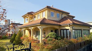 Korean Countryside Walk  Detached Houses [upl. by Herrington]