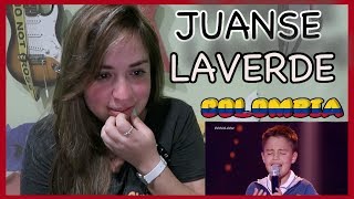 JUANSE  COMO MIRARTE  LA VOZ KIDS COLOMBIA  VIDEO REACCION  Kimberly Meilyn [upl. by Dihsar]