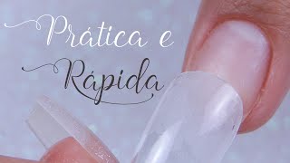 Como Fazer Unhas Postiça Realista Passo a Passo [upl. by Bass278]