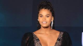 Zazie Beetz arrived beautiful at JOKER premiere [upl. by Nievelt]