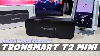 REVIEW CAIXA BLUETOOTH TRONSMART T2 MINI  Potente e Barata [upl. by Jansson168]