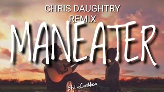 Maneater  Chris Daughtry Remix Lyrics  Masked Singer Rottweiler  Americas Got Talent [upl. by Siuqcram47]