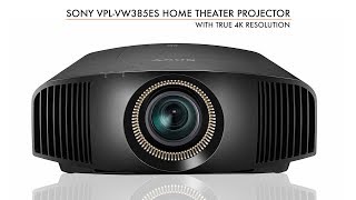 Sony VPLVW385ES True 4K Projector [upl. by Todhunter]