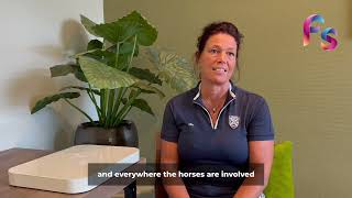 NPro System experience from Horse Osteopath Yvonne Sidorak [upl. by Mihe536]