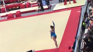 Catalina Ponor FX  2017 Mexican Open Last Ever Routine [upl. by Amlez]