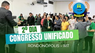 Congresso Unificado CIADSETA RONDONOPOLISMT  2º dia  Missionário Alisson Jaime [upl. by Monda]